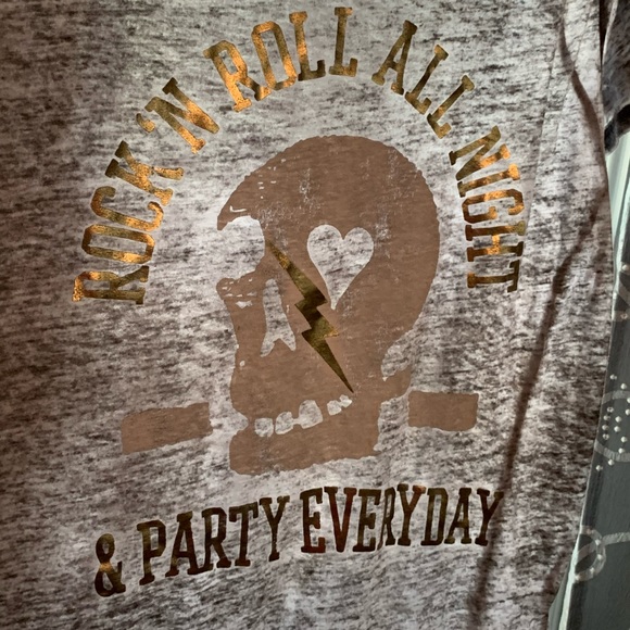 Lane Bryant Tops - Lane Bryant- Womens size 18/20, Rock and Roll all night and party everyday,Lyric